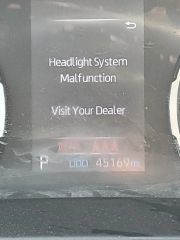 2019 Toyota RAV4 XLE Premium - Interior Dashboard With Vehicle Running Image